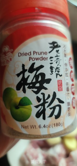 酸梅排骨的做法步骤：3