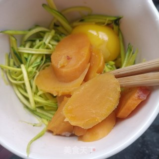 薯泥南瓜蛋饼的做法步骤：5
