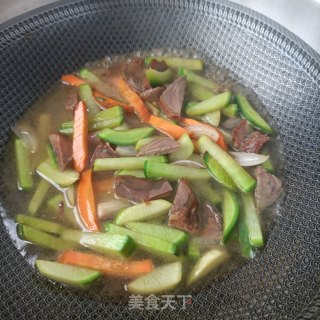 “萝卜”青萝卜炖酱牛肉的做法步骤：10