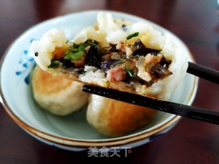 发面水煎包的做法步骤：14