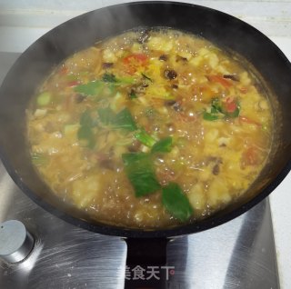 老鸹撒的做法步骤：10