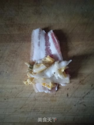 五花肉酸菜卷的做法步骤：9