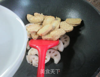 莲藕烧小素鸡的做法步骤：7
