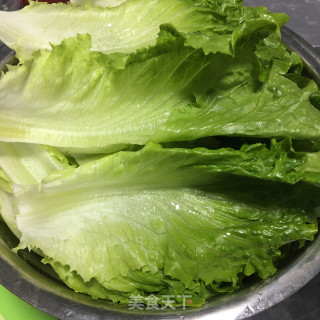 蒜蓉生菜的做法步骤：1