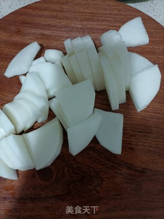 萝卜排骨汤的做法步骤：3