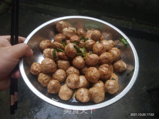 煎猪肉丸的做法步骤：6