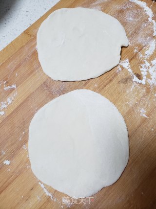 白萝卜秧鸡蛋馅饼的做法步骤：8