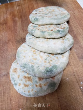 白萝卜秧鸡蛋馅饼的做法步骤：14