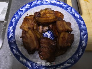 梅菜扣肉的做法步骤：12