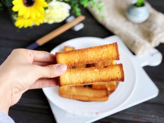 黄油蜂蜜吐司条的做法步骤：8