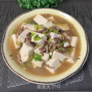 肉末炖豆腐的做法步骤：12