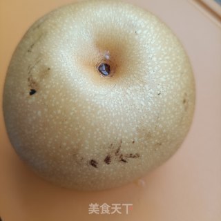 秋梨玫瑰花的做法步骤：1