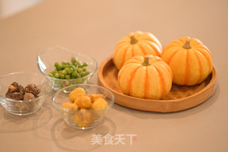 节气食单  |   霜降  南瓜栗子香菇饭的做法步骤：1