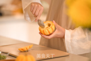 节气食单  |   霜降  南瓜栗子香菇饭的做法步骤：3