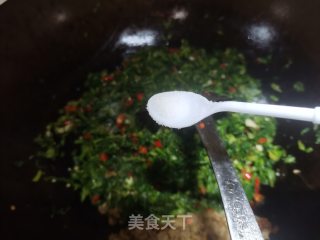 雪里蕻炒肉末的做法步骤：6