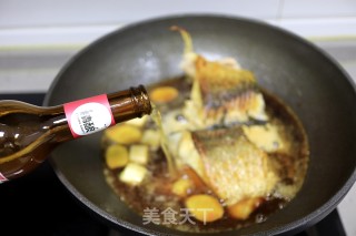 啤酒炖草鱼的做法步骤：7