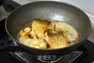 啤酒炖草鱼的做法步骤：8