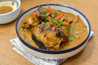 啤酒炖草鱼的做法步骤：13