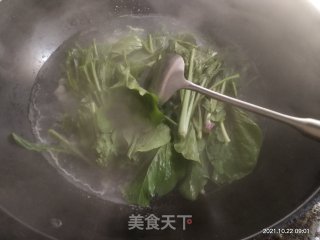 瘦肉油菜汤的做法步骤：5