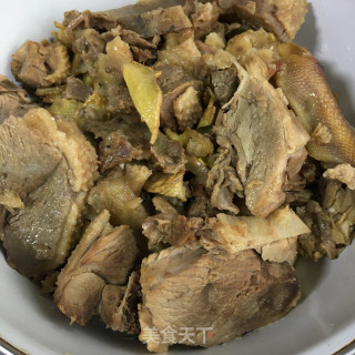 老鸭蒸芋头的做法步骤：4