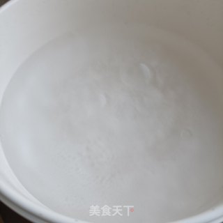 韭花酱拌肉片茼蒿的做法步骤：6