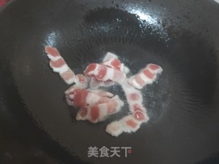 肉片炒紫菜头的做法步骤：5