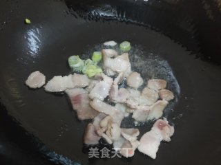 肉片炒紫菜头的做法步骤：6