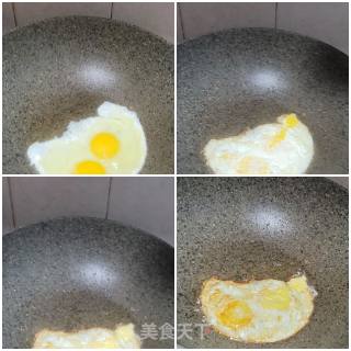 虾皮煎蛋萝卜丝汤的做法步骤：3