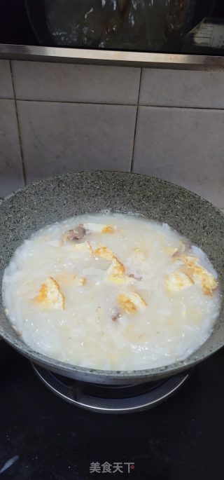 虾皮煎蛋萝卜丝汤的做法步骤：10