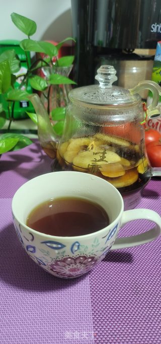 苹果红枣黑糖姜茶的做法步骤：5