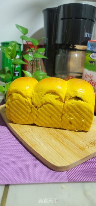 南瓜蔓越莓吐司的做法步骤：22
