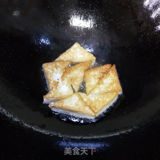豆腐炒韭菜的做法步骤：5