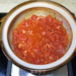 番茄鸡蛋炖豆腐的做法步骤：5