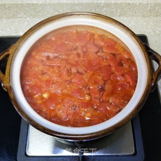 番茄鸡蛋炖豆腐的做法步骤：6
