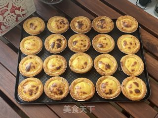 超好吃的椰香奶酪蛋挞，让你一口就爱上！的做法步骤：9