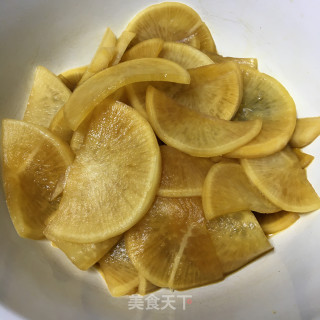 糖醋腌萝卜的做法步骤：5