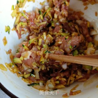 嫩南瓜肉饼的做法步骤：7
