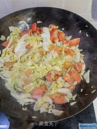 西红柿炒大头菜的做法步骤：8