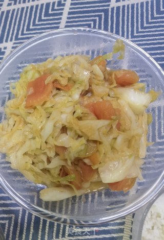 西红柿炒大头菜的做法步骤：10