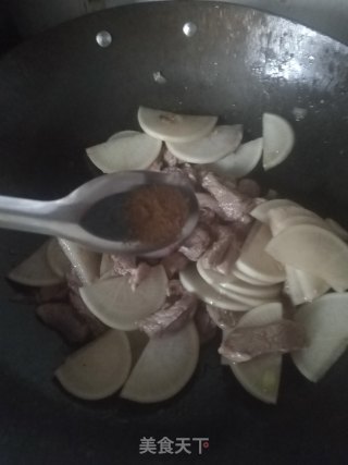 白萝卜炖羊肉的做法步骤：9