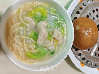 自制玉米????面条的做法步骤：7