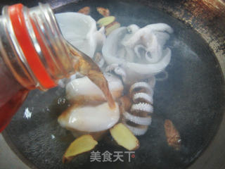 口水乌贼的做法步骤：8