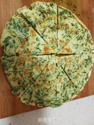 小蒜鸡蛋煎饼的做法步骤：10