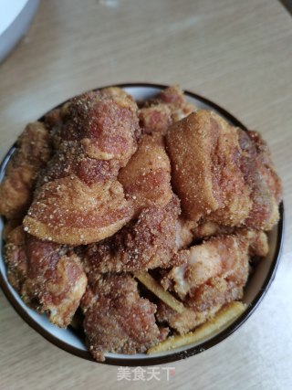 粉蒸排骨卧莲藕的做法步骤：4