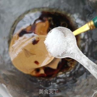 麻汁蛋饼拌生菜的做法步骤：8