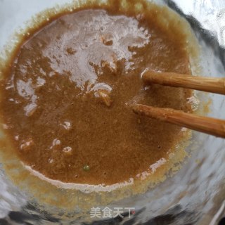 麻汁蛋饼拌生菜的做法步骤：10