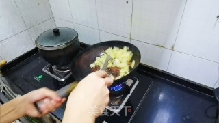 土豆片炒肉的做法步骤：12