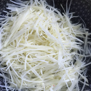 青椒炒土豆丝的做法步骤：6
