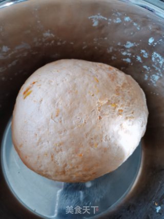纳糖豆南瓜馒头的做法步骤：6