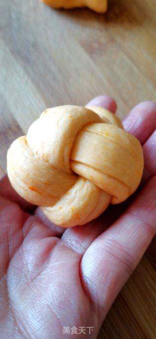 纳糖豆南瓜馒头的做法步骤：12